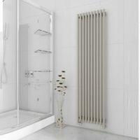 terma tune vertical radiator california beige h1800 mm w490 mm