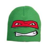 Teenage Mutant Ninja Turtles (tmnt) Green Youth Beanie Hat With Red Mask 55cm (kc060301tnt)