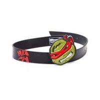 Teenage Mutant Ninja Turtles (tmnt) Black Belt With Raph Red 2d Buckle 85cm (bty290811tnt-85)