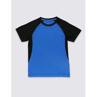 Textured Short Sleeve T-Shirt (5-14 Years)