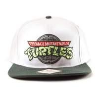 Teenage Mutant Ninja Turtles (tmnt) Manhole Logo Snapback Baseball Cap One Size White/green (sb00wetmt)