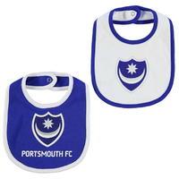 Team Football 2pk Bibs Babies