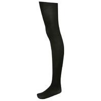 Teen Girls One Pair Plain Black Classic Everyday 50 Denier Tights - Black