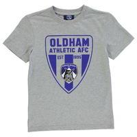 team oldham fc graphic t shirt junior boys