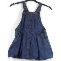 Ted Baker 3-4years Dark Wash Denim Pinafore Dress