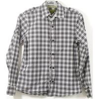Ted Baker 12years Black Blue And Grey Check Shirt