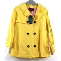 Ted Baker Age 13 Sunflower Yellow Waterproof Mac Coat