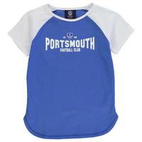 Team Pompey Graphic T Shirt Junior Girls
