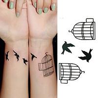 Temporary Body Tattoo Paste Waterproof Tattoo Stickers Wholesale for Men and Women, 3PCS