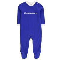 team football sleepsuit baby boys