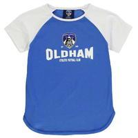 team oldham graphic t shirt junior girls