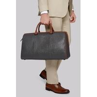 Ted Baker Charcoal Cross Grain Holdall Bag