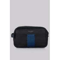 Ted Baker Black Striped Washbag & Towel Giftset