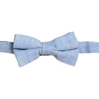 Ted Baker Mens Linbow Linen Bow Tie Blue