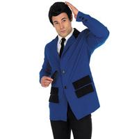 Teddy Boy Jacket Blue