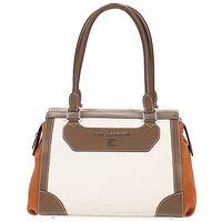 Ted Lapidus FANTASIO 5 women\'s Shoulder Bag in BEIGE