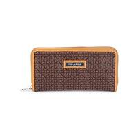 ted lapidus fidelio 8266 womens purse wallet in brown