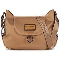 ted lapidus tonic womens shoulder bag in brown