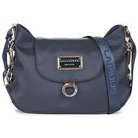 ted lapidus tonic womens shoulder bag in blue