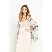 Ted Baker Floral Print Silk Cape
