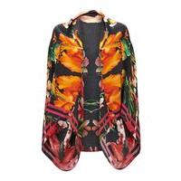 Ted Baker Tropical Toucan Silk Cape