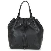 texier emma womens shoulder bag in black