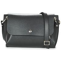 texier neo womens shoulder bag in black