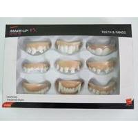 Teeth And Fangs, Assorted Styles, White, 9