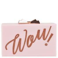 ted baker wow glitter box clutch bag