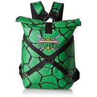 Teenage Mutant Ninja Turtles Folded Shell with Logo and Cross Strap Detail Casual Daypack, 44 cm, 30 Liters, Green