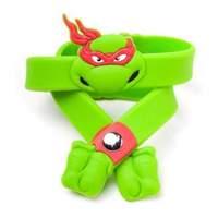 Teenage Mutant Ninja Turtles (tmnt) Raphael Rubber Wristband Green (wb0xe3tmt)