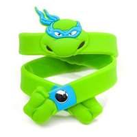 Teenage Mutant Ninja Turtles (tmnt) Leonardo Rubber Wristband Green (wb0xe2tmt)