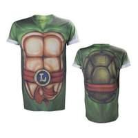 Teenage Mutant Ninja Turtles (tmnt) Leonardo Body All-over Sublimation Medium T-shirt (ts2dmrtmt-m)