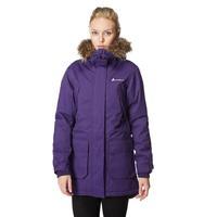 technicals womens particle parka purple purple