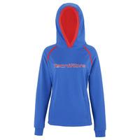 Tecnifibre Girls Fleece Hoody - Blue, 6 - 8 Years