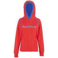 tecnifibre girls fleece hoody red 10 12 years