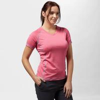 technicals womens vitality t shirt pink pink