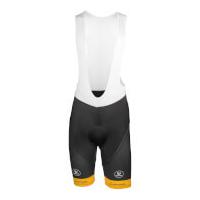 Telenet Fidea Bib Shorts - Black/Yellow/White - XXL