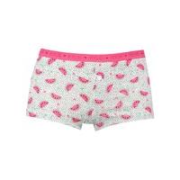 Teen girl watermelon print pink branded elasticated waistband boxer briefs - Multicolour