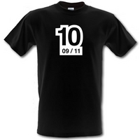 ten years on male t shirt