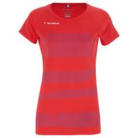 Tecnifibre F1 Girls Stretch T-Shirt - Red, 6 - 8 Years