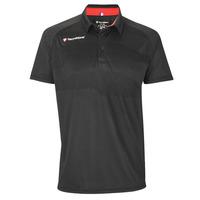 Tecnifibre F3 Boys Ventstripe Polo - Black, 6 - 8 Years