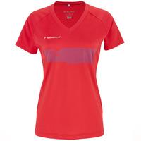 Tecnifibre F2 Ladies Airmesh T-Shirt - Red, XL