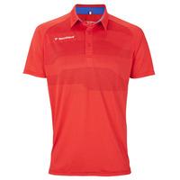 Tecnifibre F3 Boys Ventstripe Polo - Red, 10 - 12 Years