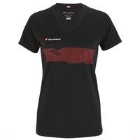 Tecnifibre F2 Girls Airmesh T-Shirt - Black, 6 - 8 Years