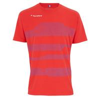 Tecnifibre F1 Mens Stretch T-Shirt - Red, S