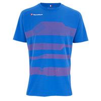 Tecnifibre F1 Mens Stretch T-Shirt - Blue, XS