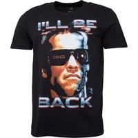 terminator ill be back mens t shirt black