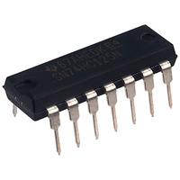 texas instruments sn74hc125n quad bus buffer