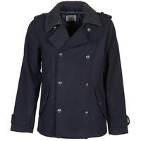 teddy smith maliny mens coat in blue